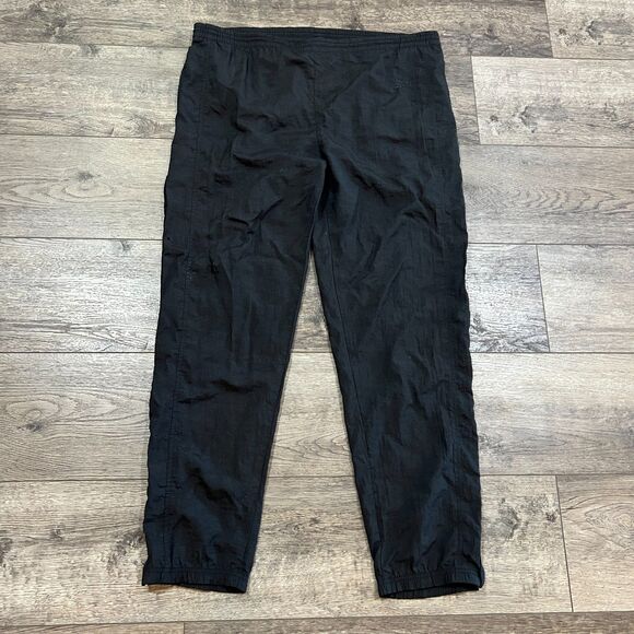 Vintage 90s Reebok Black Track Pants - Men's Size Large - Picture 1 of 8